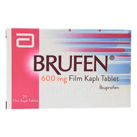 Brufen 600 mg ne için kullanılır